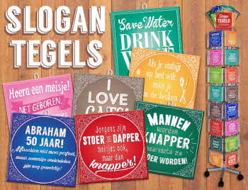 Slogan Tegels Slogan-Tegels